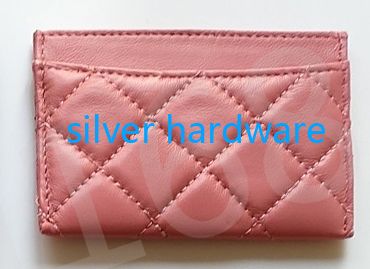 Lambskin Pink Silver Hardware