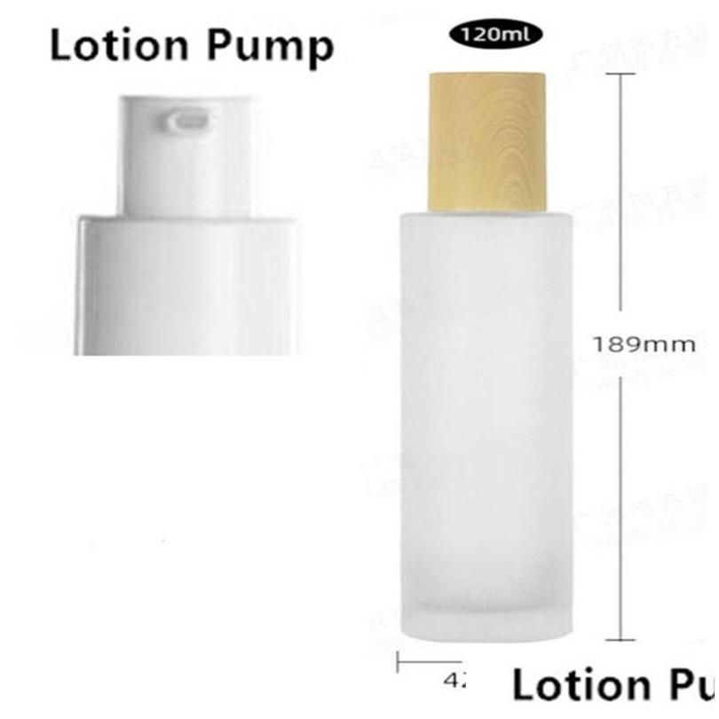 120ml lotion pumpflaska