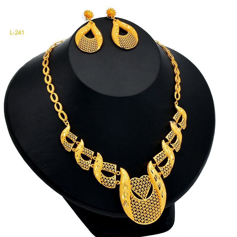 L-241Necklace Earing