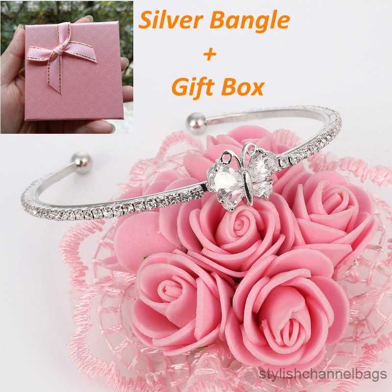 Silverbangle withbox