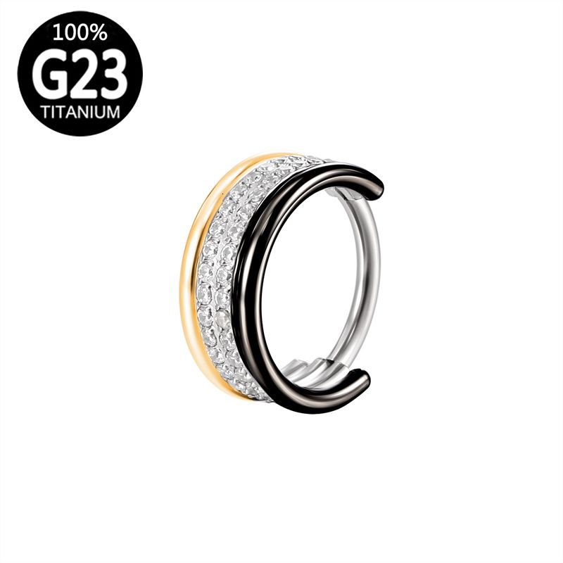 Gold Silver Black-1.2x12mm