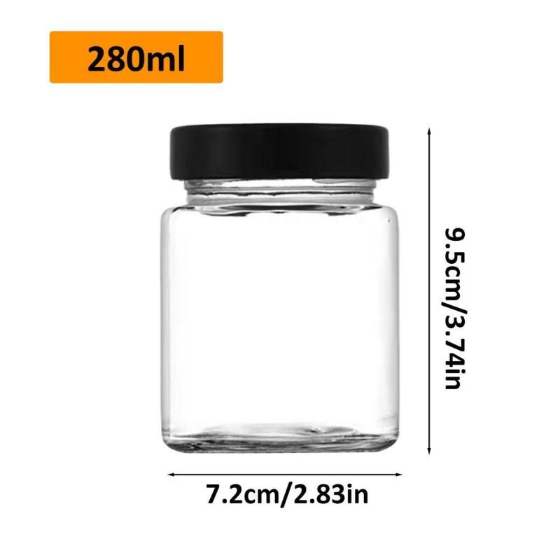 Bottiglia quadrata cinese da 280 ml