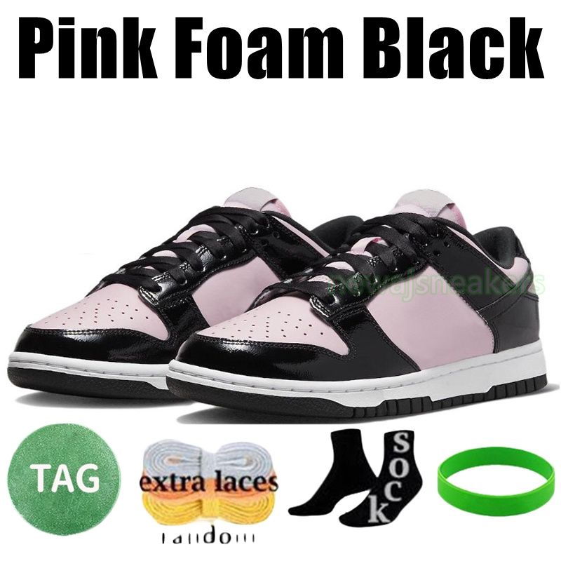 #24 Pink Foam Black