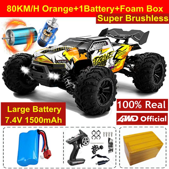 80km Orange 1 batterie