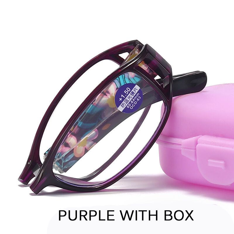 violet avec boîte