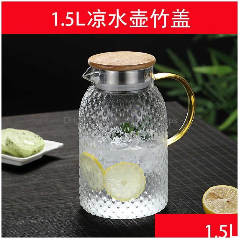 1500Ml Bamboo Cover