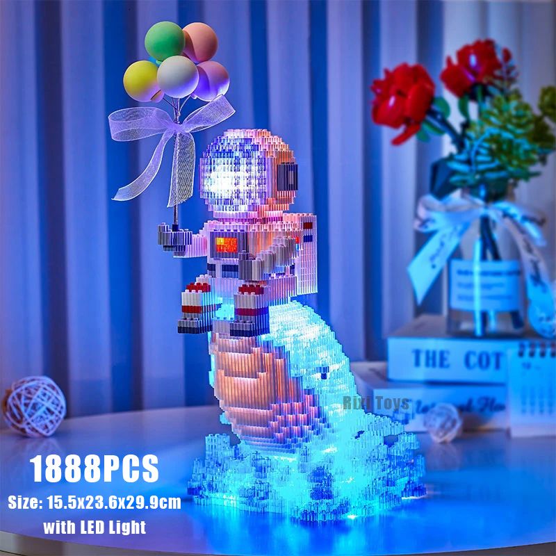 1888pcs with Light-No Box