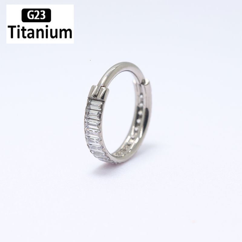 Серьги титана-16G 1,2х8 мм