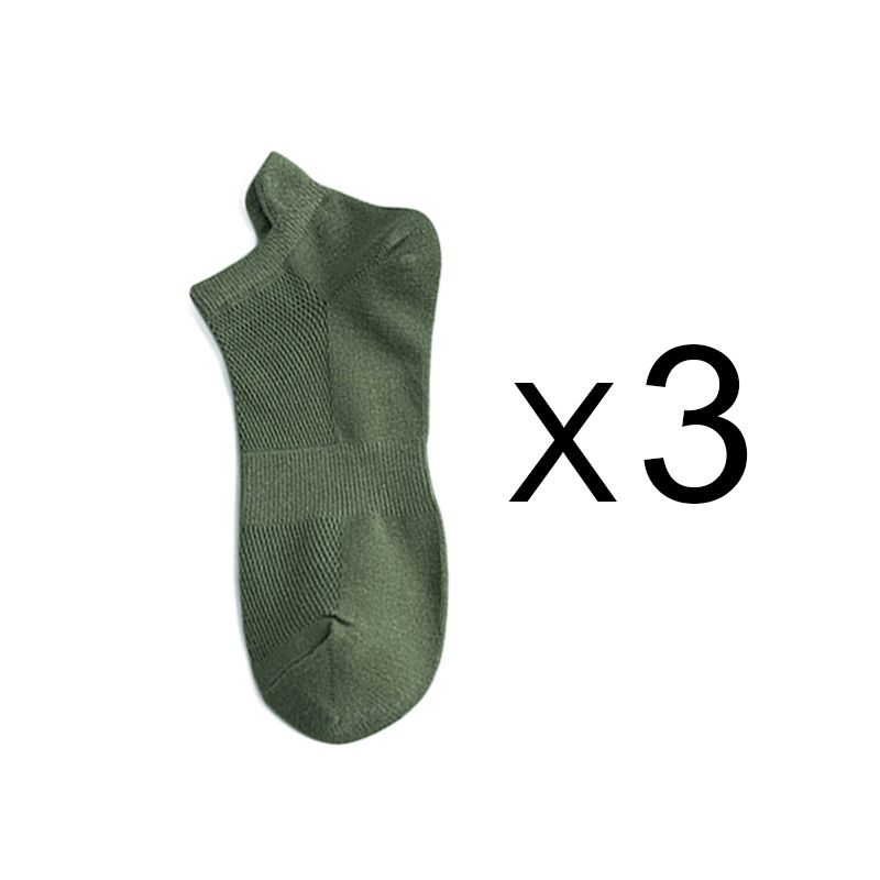 3 Pairs Green