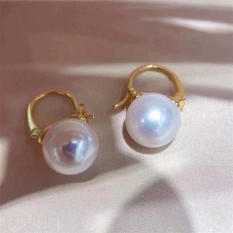 S925 gold China pearl 11-12mm