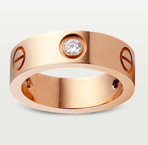 #9 5 mm-Rose Gold z diamentem