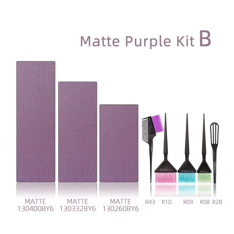 Kit violet mat b