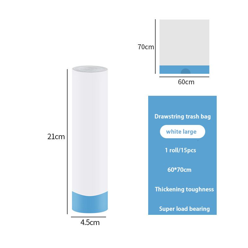 60x70cm Wit-5 Rolls 75pcs