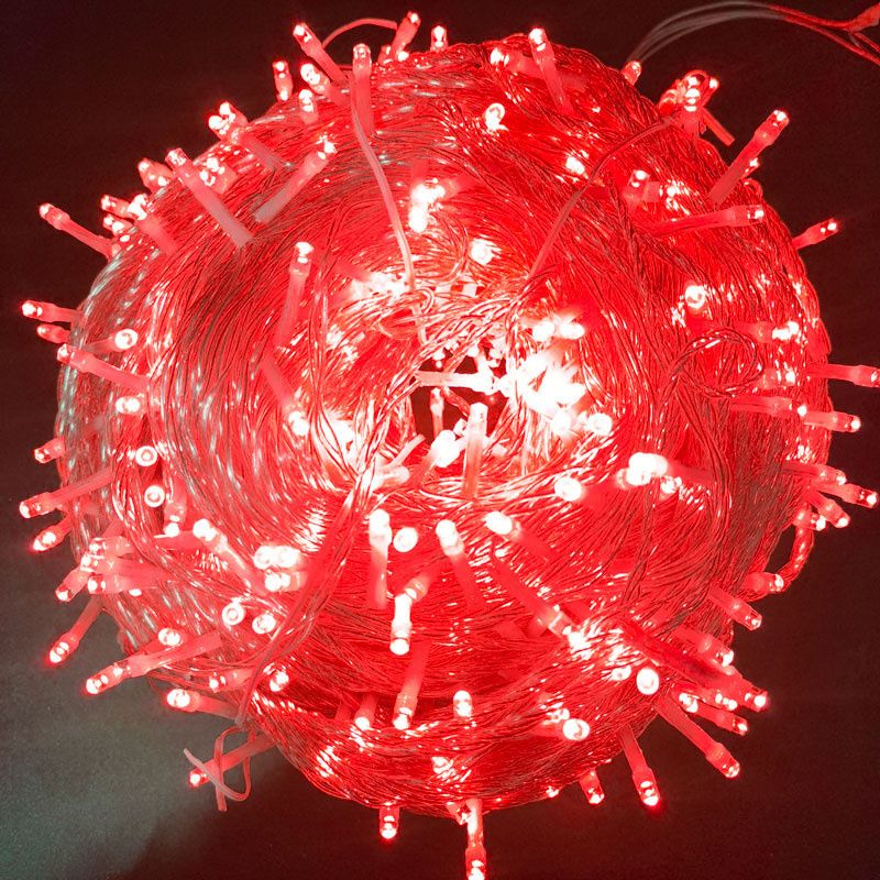 Red-10M 100LED EU 220V