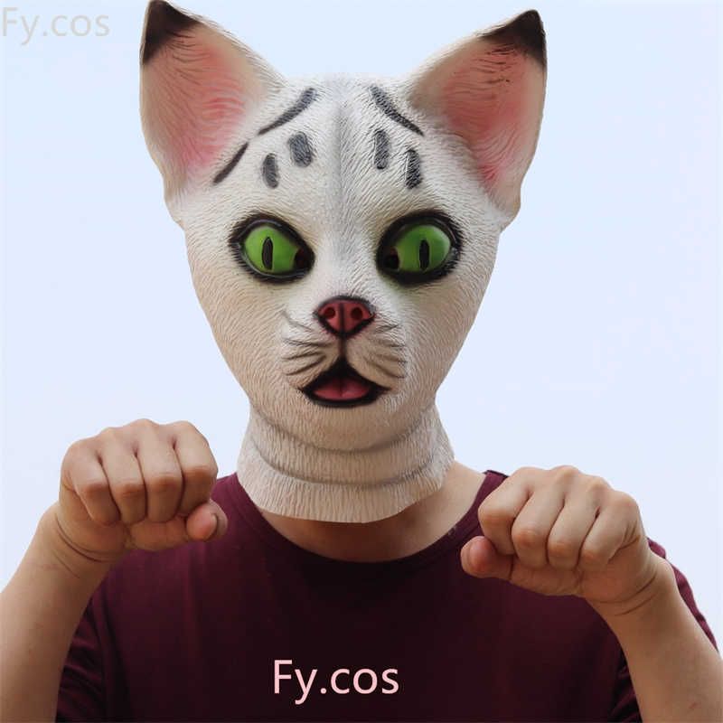 Maschera da gatto a