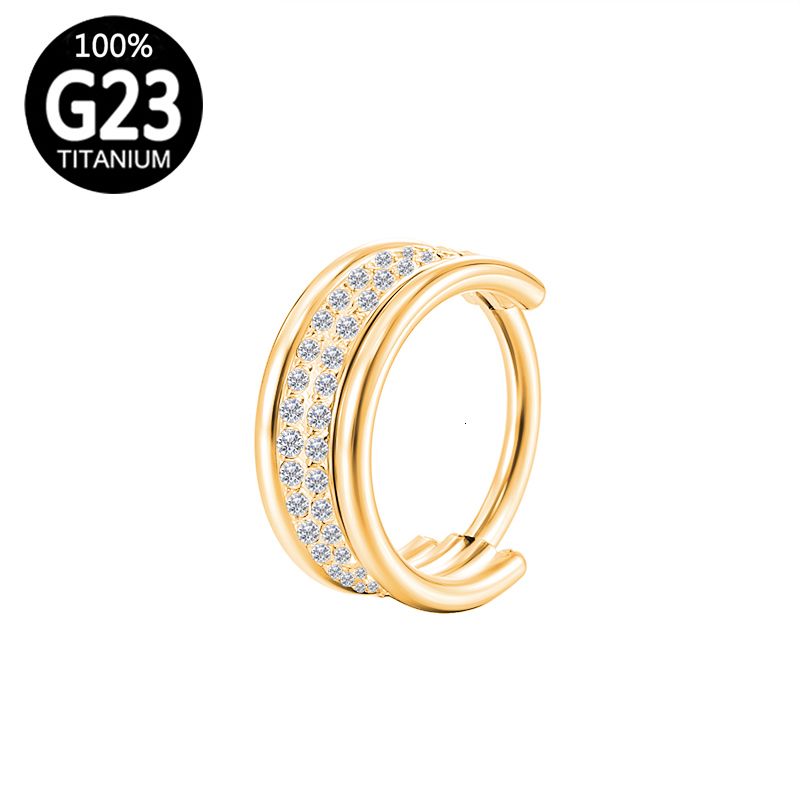 Goldener Nasenring-1.2x12mm