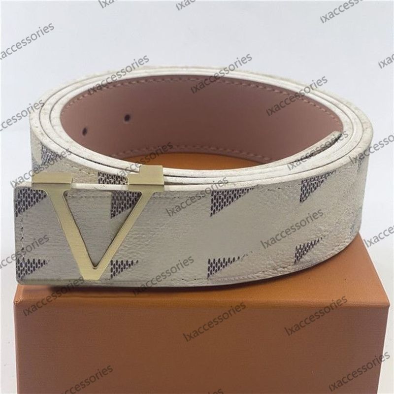 #2 Gold Buckle+white Grid