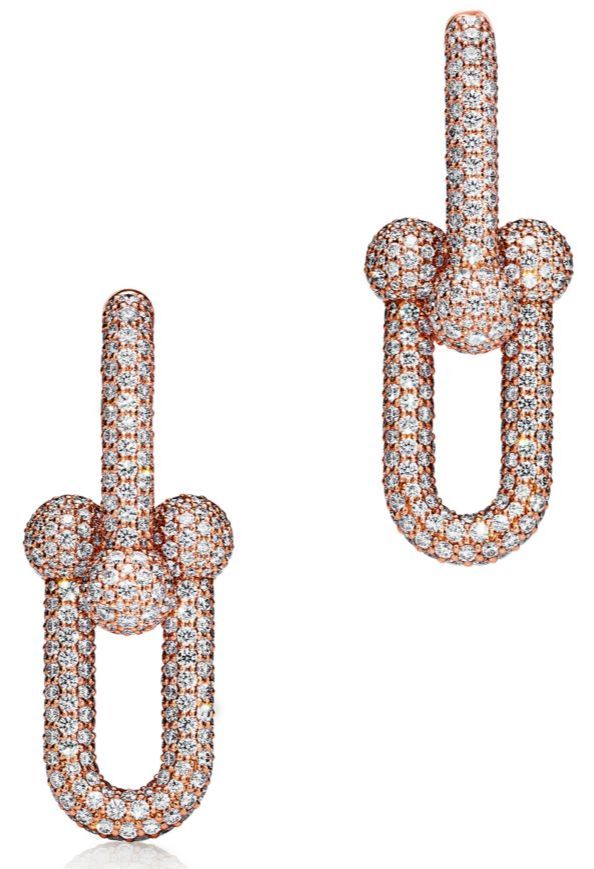 rose gold All diamonds 3.6cm