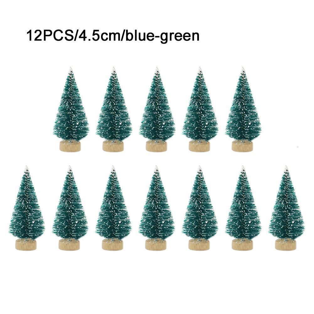 12pcs bleu vert-45 mm