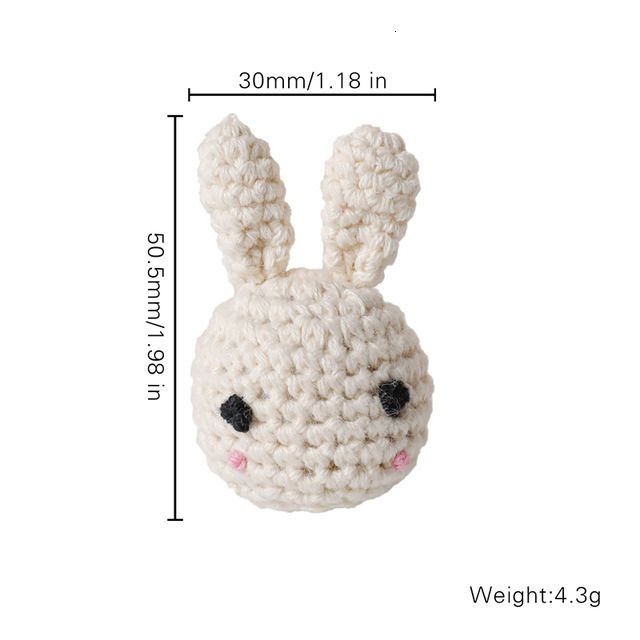 1pc Rabbit Head