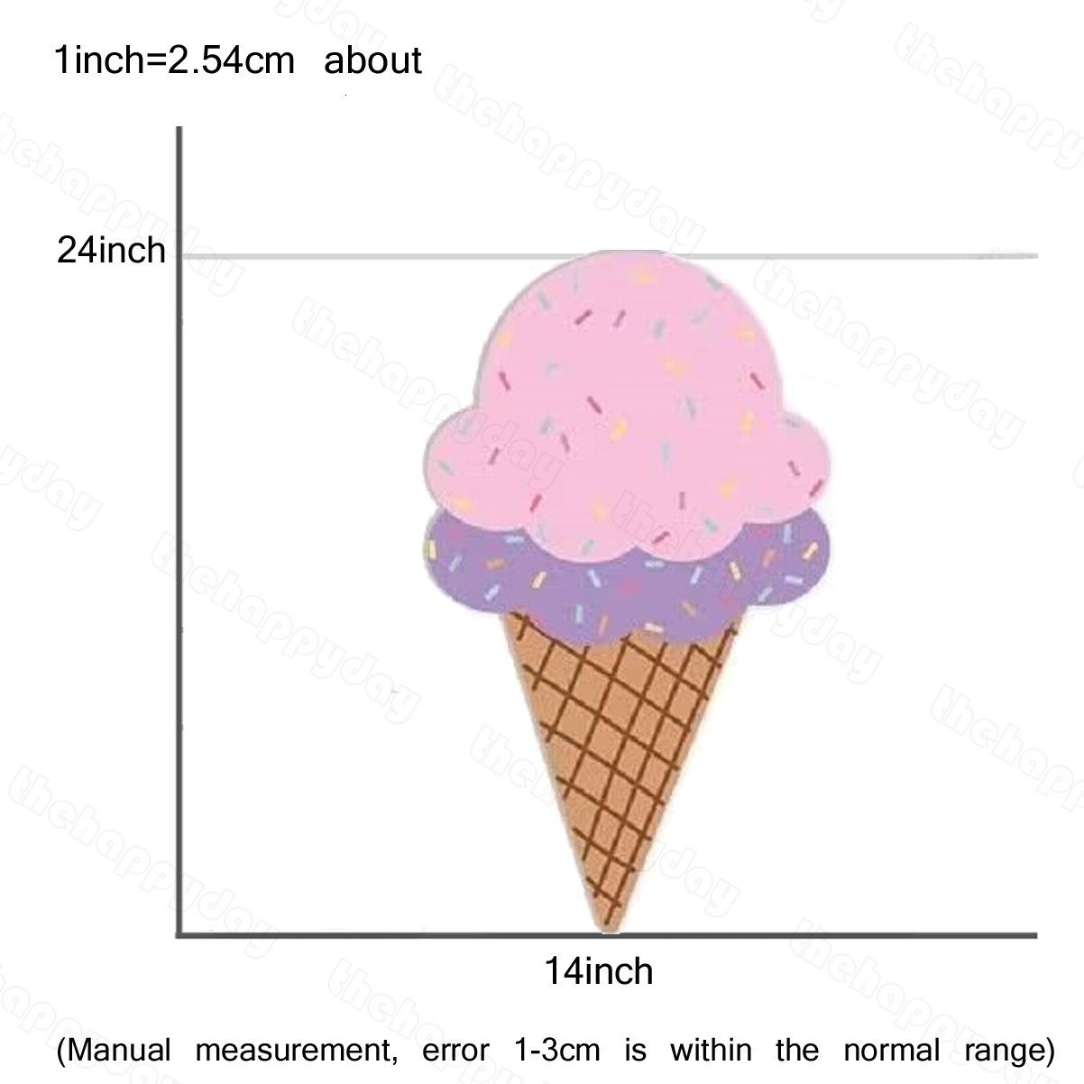 Glace 24 pouces No2