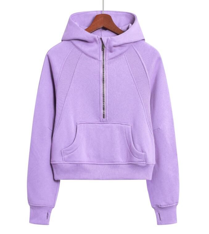 5# Half Zip Purple