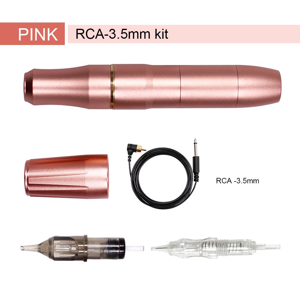 Różowy RCA 3,5 mm