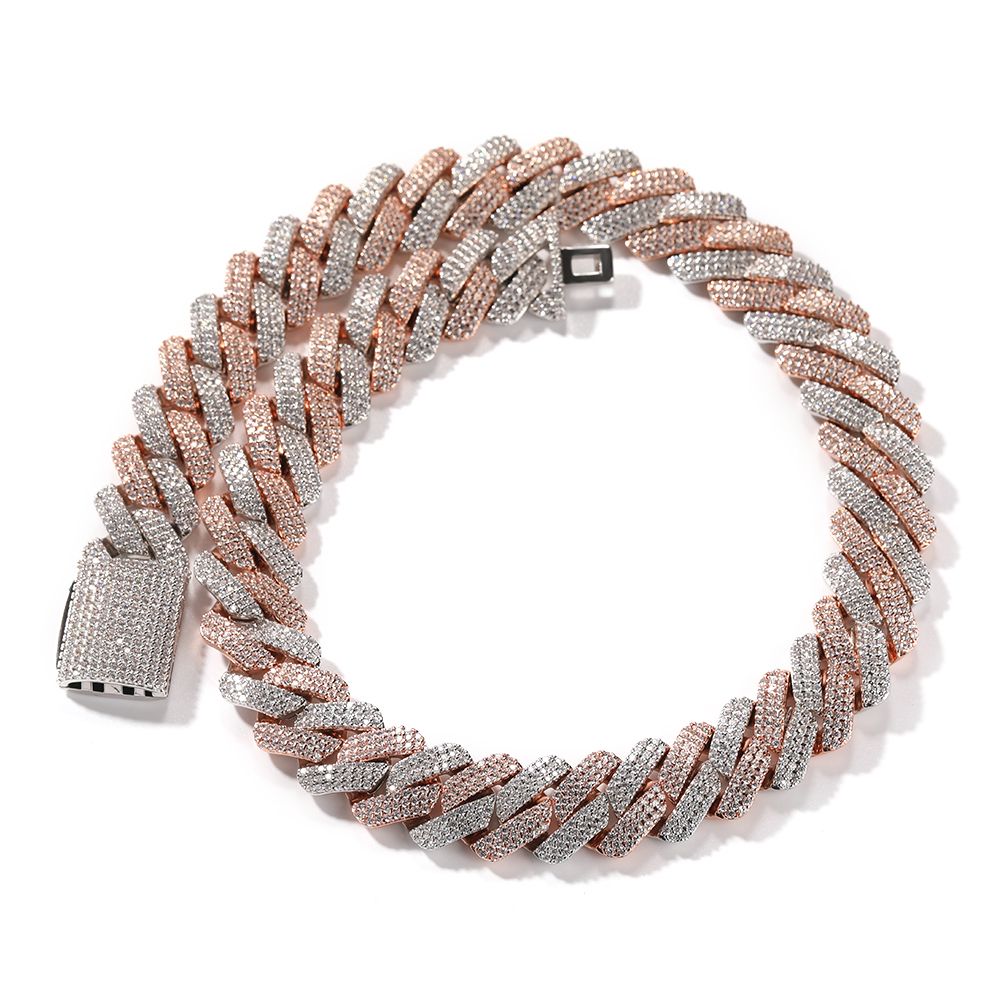 Silver Rosegold-7inch armband