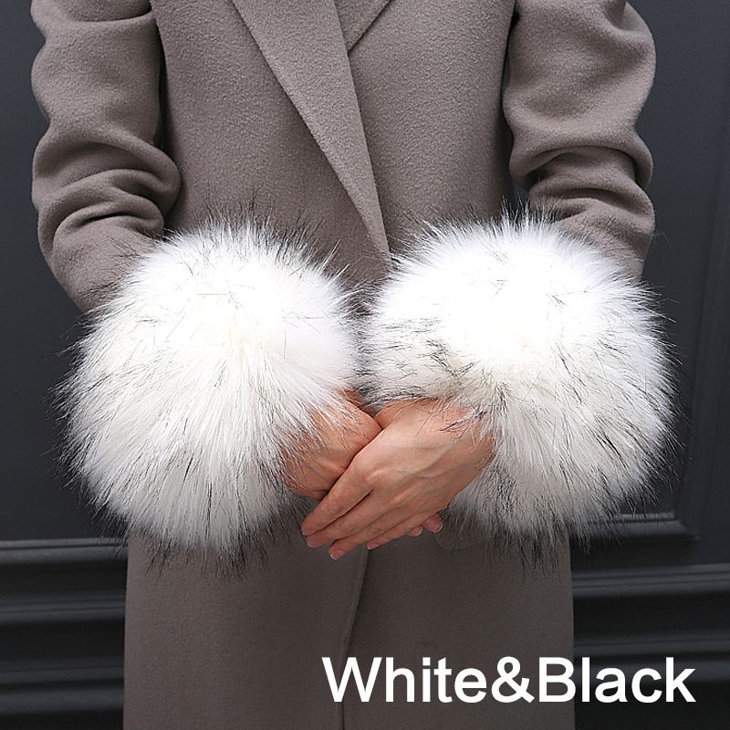 Faux Fur Cuffs