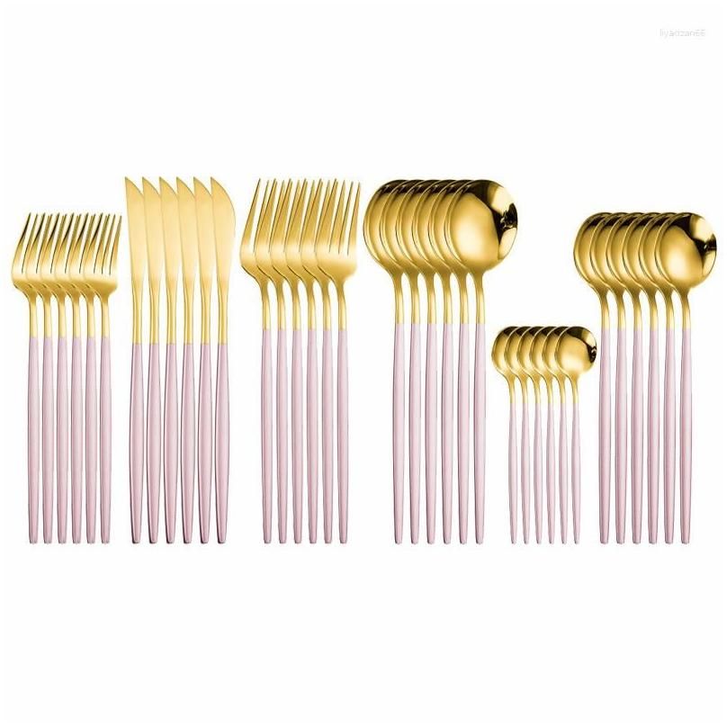 Pink Gold 36Pcs