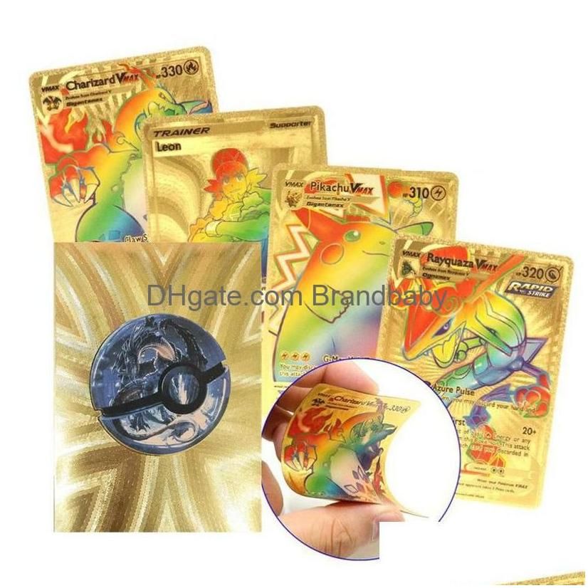 55 Rainbow Gold Card