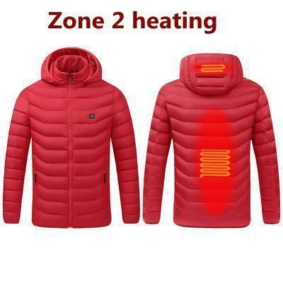 2 Areas Heated Red-M