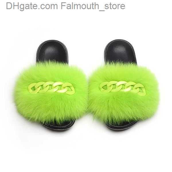 apple green fox fur