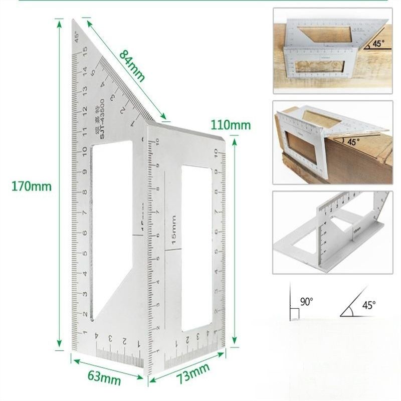 Hoekliniaal van aluminiumlegering