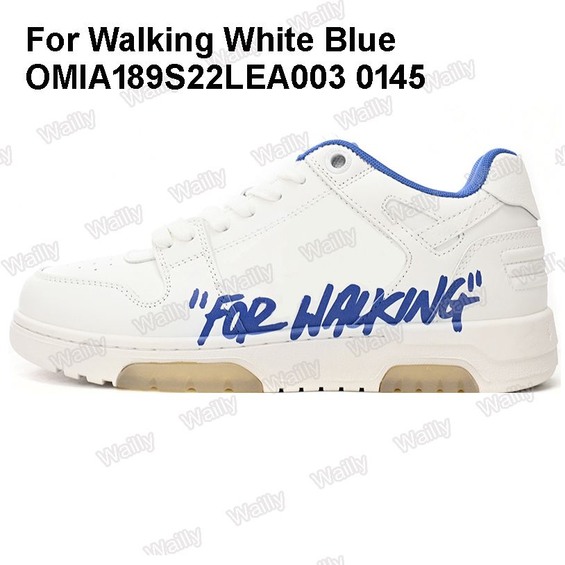 For Walking White Blue