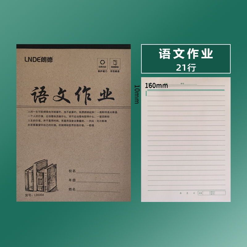 Livre de devoirs chinois 5