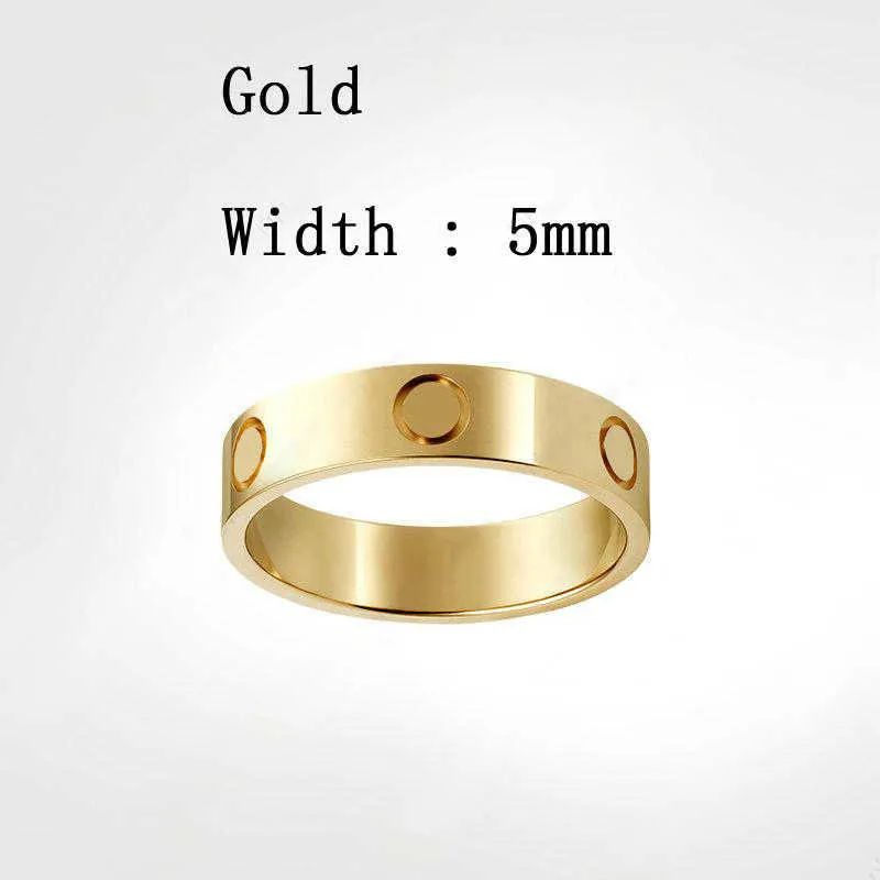 5mm Gold No Diamond