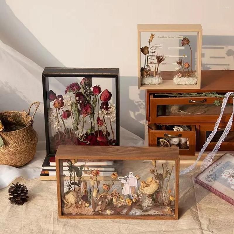 DIY 3D Dried Flower Photo Frame 