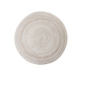 Beige 36cm rond