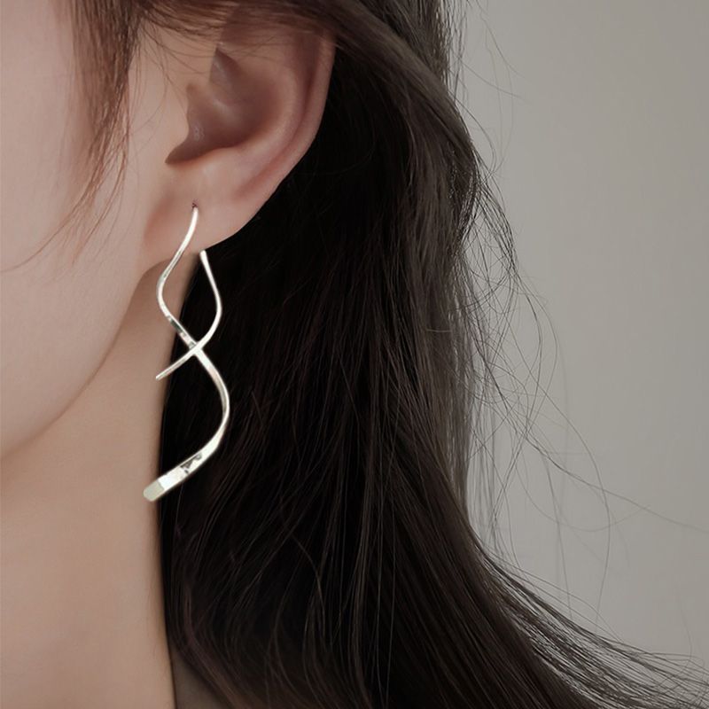 Line threader earrings discount