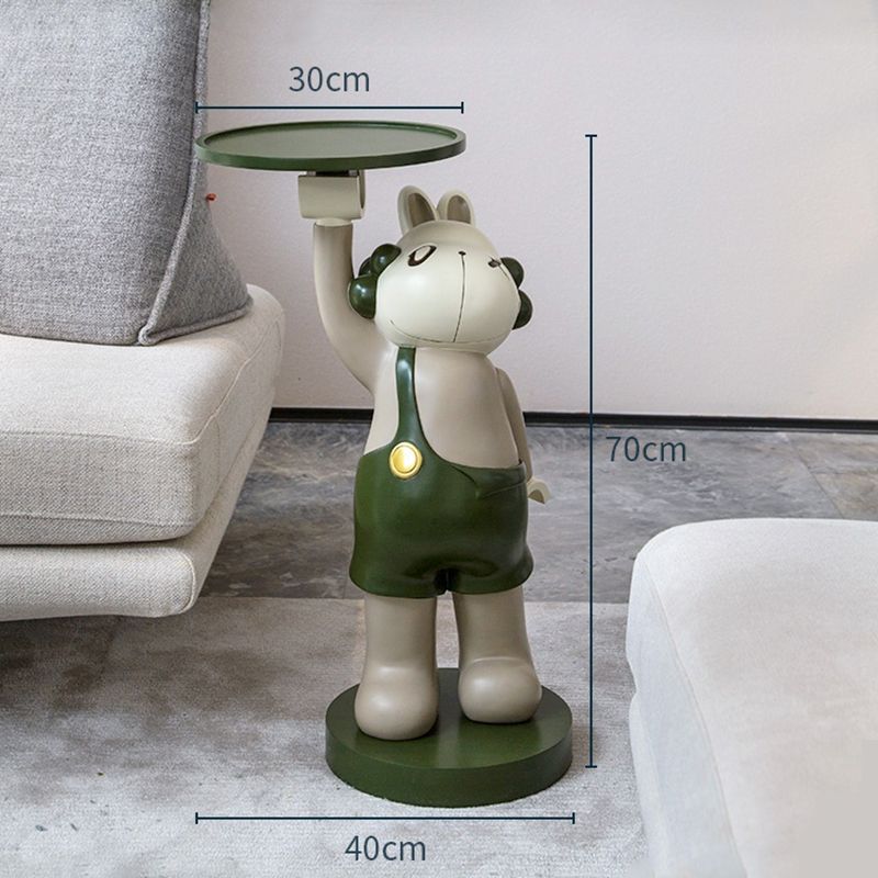 Table d'appoint lapin