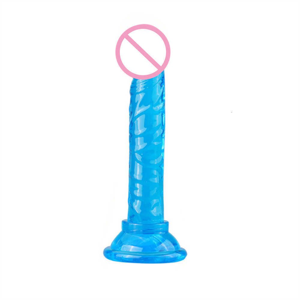 Blau Dildo