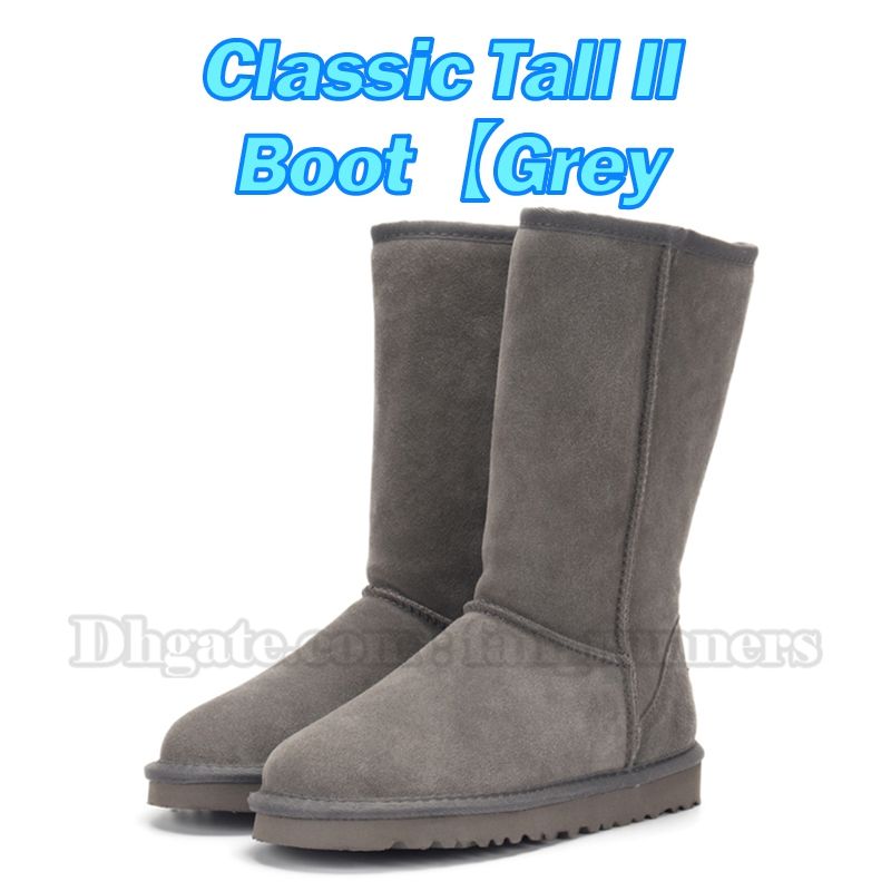 Ботинки Classic Tall II 19【Серый