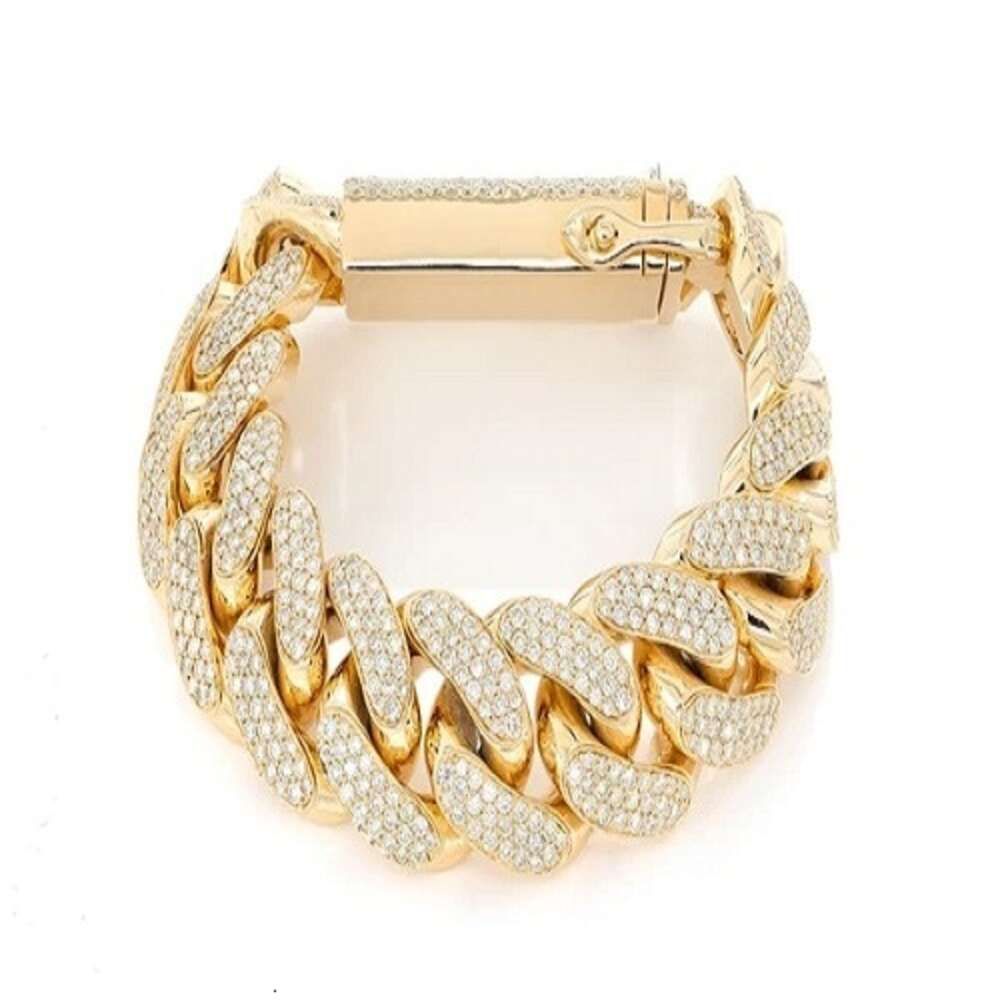 Yellow-Chain Bracelet-Silver