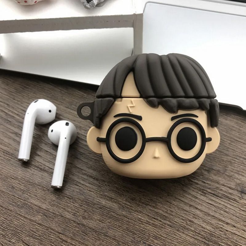 3D Cute Cartoon Devil fruit Design high quality Silicone earphone