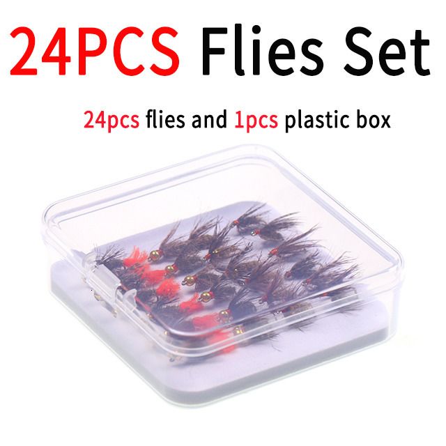 24pcs Flies Set