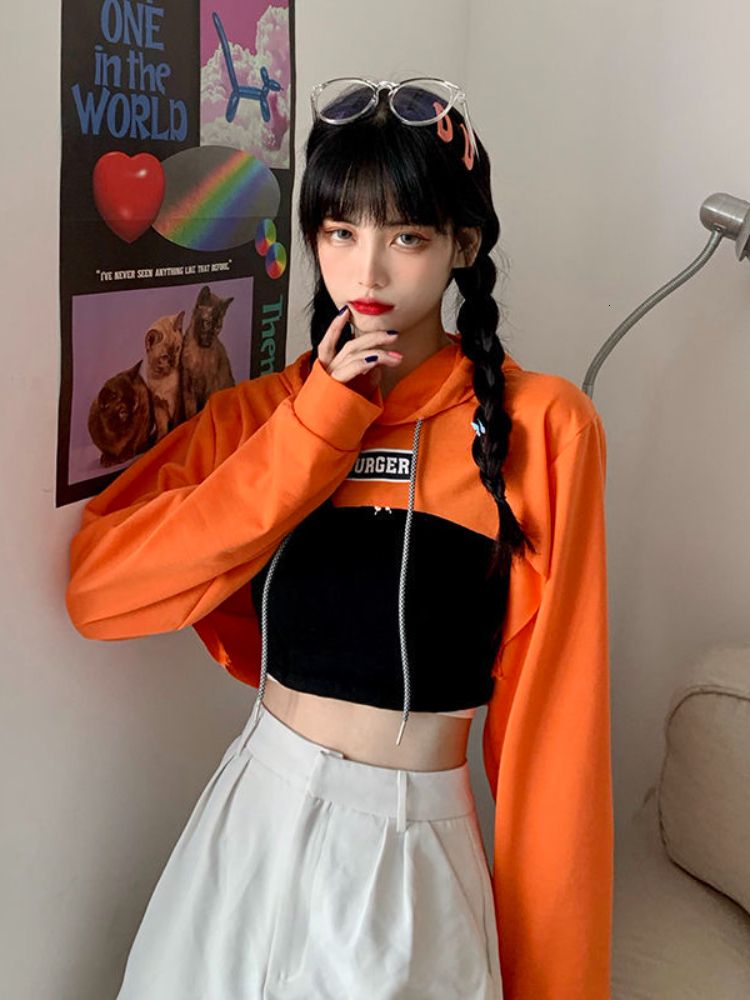 orange Jacke