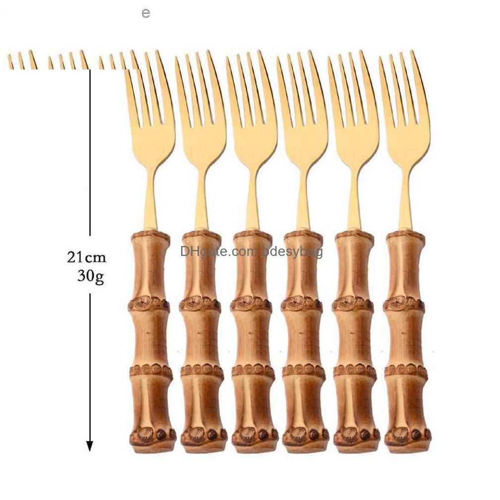 6PCS Dinner Fork