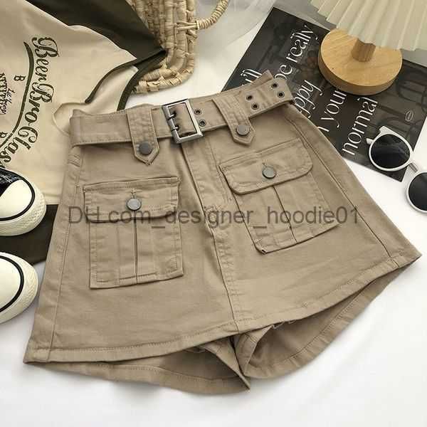 khaki with belt