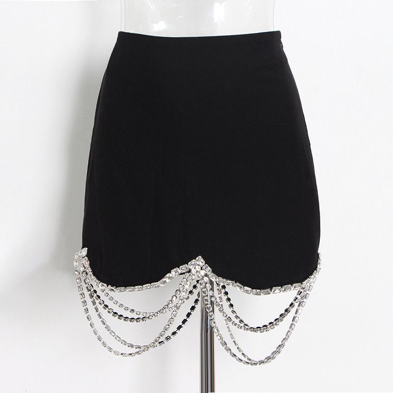 style 19 black skirt